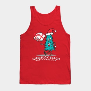 Currituck Beach, NC Vacationing Christmas Tree Tank Top